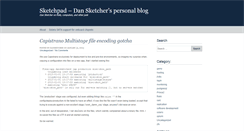 Desktop Screenshot of dansketcher.com